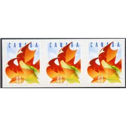 #2053 XF-NH IMPERF STRIP OF 3 -- COME WITH PRE-PRINT LINE