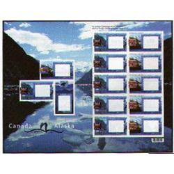 Canada #1991Ci-1991Di ALASKA CRUISE COMPLETE SHEET OF 10