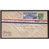 Image 1 : FIRST FLIGHT COVER #CL42 + 104 SIGNED BY PILOT STEPHENS