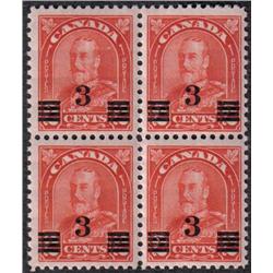 #191+ 191a VF-NH BLOCK OF 4