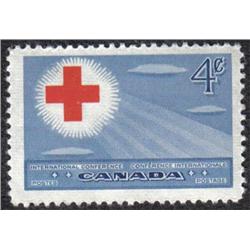 #317var VF-NH SHIFTED CROSS VARIETY ERROR