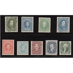 USA OLD PROOF COLLECTION *QUANTITY 9 DIFF.*