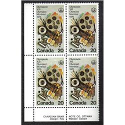 #684T1 XF-NH LL BLOCK 4 *MISSING TAG VARIETY ERROR*