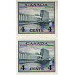 #253a IMPERF VERTICAL PAIR VARIETY ERROR XF-NH
