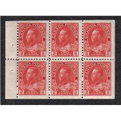 #106a BOOKLET PANE 6 NH C$70,00