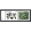 Image 1 : #866-67var XF-NH *DOUBLE PRINT (Canada 17) VARIETY*