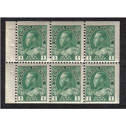 #104aiv MINT NH BOOKLET PANE OF 6