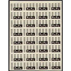 POST PAR 50cents FULL SHEET 32 SMALL MARGIN XF-NH