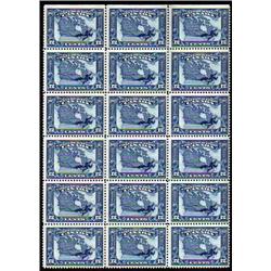#145 MINT NH BLOCK OF 18 C$720,00 RARE