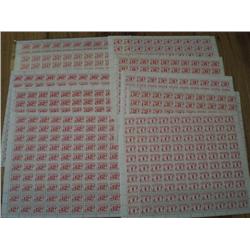 POSTAGE DUE FULL SHEET COLLECTION QTT 11----ALL XF-NH  C$575,00