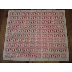 #J28i FULL SHEET *RED DOT VARIETY POS. 97* ECV$300,00 ----XF-NH