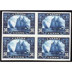 #158a XF IMPERF PROOF Block 4 *THE BLUENOSE*