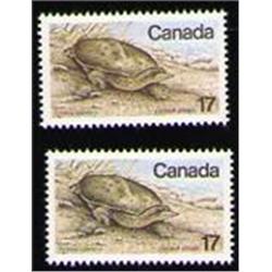 #813var XF-NH *GREEN TURTLE VARIETY ERROR*