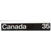 Image 2 : #868-69var XF-NH DOUBLE PRINT (Canada 35) VARIETY ERROR