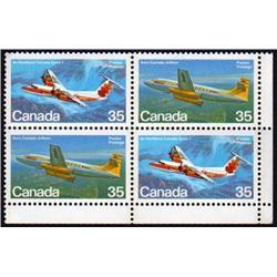 #905-06var XF-NH LR DRASTIK DOUBLE PRINT (Canada 35) VARIETY ERROR