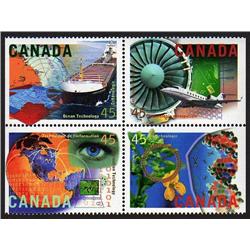#1595-1598a-var *DRASTIK DOUBLE PRINT ON ALL 4 STAMPS*