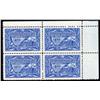 Image 1 : #302 XF-NH UPPER RIGHT PLATE BLOCK 4 CAT$300.00 FISHING