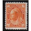 Image 1 : #72 F-VF LH QUEEN VICTORIA **MAPLE LEAF** ISSUE *STAMP HAS ONE HORIZONTAL FOLD*