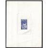 Image 1 : FRENCH WEST AFRICA #21 PROOF SIGNED BLUE COLOR
