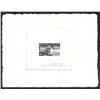 Image 1 : France #894 UNESCO PROOF SIGNED BLACK COLOR
