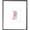 Image 1 : WALLIS & FUTUNA #344 PROOF SIGNED RED LILAC COLOR