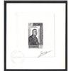 Image 1 : LAOS #69 PROOF SIGNED BY ARTIST BLACK - LILAC COLOR