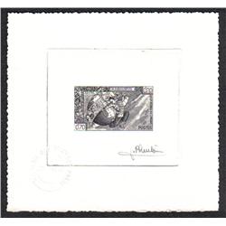 LAOS #78 PROOF SIGNED BY ARTIST BLACK COLOR