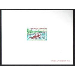 GABON #256 PROOF DELUXE