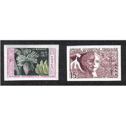 FRENCH WEST AFRICA CERES #66-67 VF-NH IMPERF