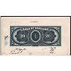 Image 1 : BANK OF HAMILTON RARE $20 BACK PROOF 1st JUNE 1909