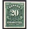 Image 1 : Canada CIGARETTES 20c - 1897 SERIES BLACK SHADE