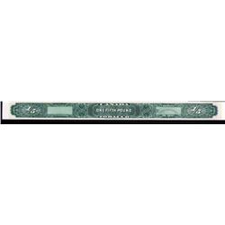 Canada TOBACCO PROOF 1/5 POUND - SERIES 1897 GREEN SHADE