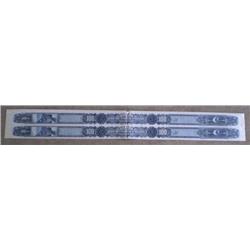 Canada 100 CIGARS PROOF LARGE BAND PAIR - 1897 SERIES BLUE SHADE