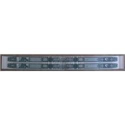 Canada 100 CIGARS PROOF LARGE BAND PAIR - 1897 SERIES GREEN SHADE