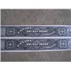 Image 2 : Canada TOBACCO PROOF 1/2 POUND PAIR - SERIES 1897 BLACK SHADE