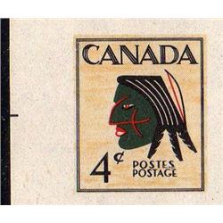 INDIAN ESSAY XF-NH IMPERF UNISSUED STAMPS