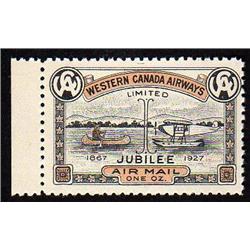 #CL41 XF-NH WESTERN AIRWAYS JUBILEE ISSUE