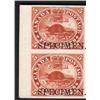 Image 1 : #15TCiv XF IMPERF PROOF PAIR *BLACK SPECIMEN OVERPRINTED*