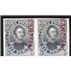 Image 1 : #2TCvii XF IMPERF PROOF PAIR * CARMINE SPECIMEN OVERPRINTED*