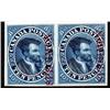 Image 1 : #7pi XF IMPERF PROOF PAIR * CARMINE SPECIMEN OVERPRINTED*