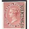 Image 1 : #8pi XF IMPERF PROOF SINGLE *ROSE SHADE - GREEN BLACK OVERPRINT SPECIMEN*