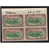 Image 2 : NEW ZEALAND #269 to 272 XF IMPERF PROOF BLOCK OF 4