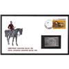 Image 1 : #223 RCMP SILVER STAMP ON #563 FDC *MOUNTED POLICE 1873 - 1973*