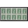 Image 1 : #211 VF-NH BLOCK OF 10 STAMPS