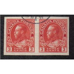 #138 XF-USED CDS IMPERF PAIR