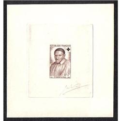 France PROOF SIGNED YVERT #1187
