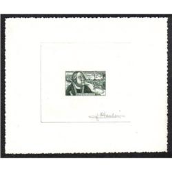 France PROOF SIGNED YVERT #1054