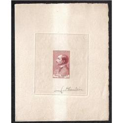 France PROOF SIGNED YVERT #1170