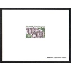 France PROOF DE LUXE YVERT #1793-94,1807,1810  SCOTT #1403-06