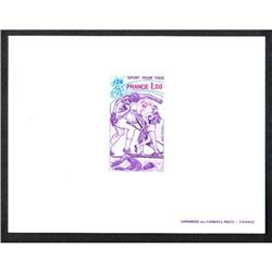 France PROOF DE LUXE YVERT #2020  SCOTT #1619